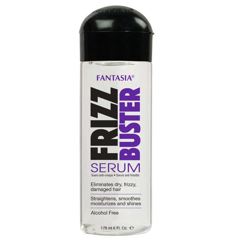 Fantasia Frizz Buster Serum 6 oz Black Hairspray