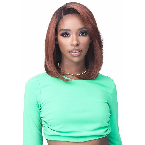 Bobbi Boss Glueless Premium Synthetic 13" x 4" Deep HD Lace Frontal Wig - MLF258 Kiera