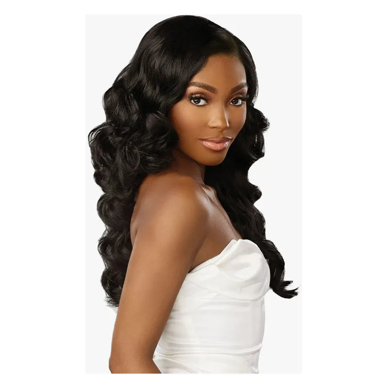 Sensationnel Bare Lace Glueless Synthetic Lace Front Wig – Y-Part Fana