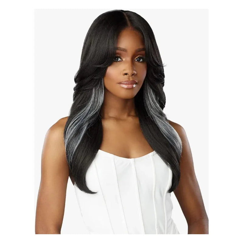 Sensationnel Bare Lace Glueless Synthetic Lace Front Wig – Y-Part Haze