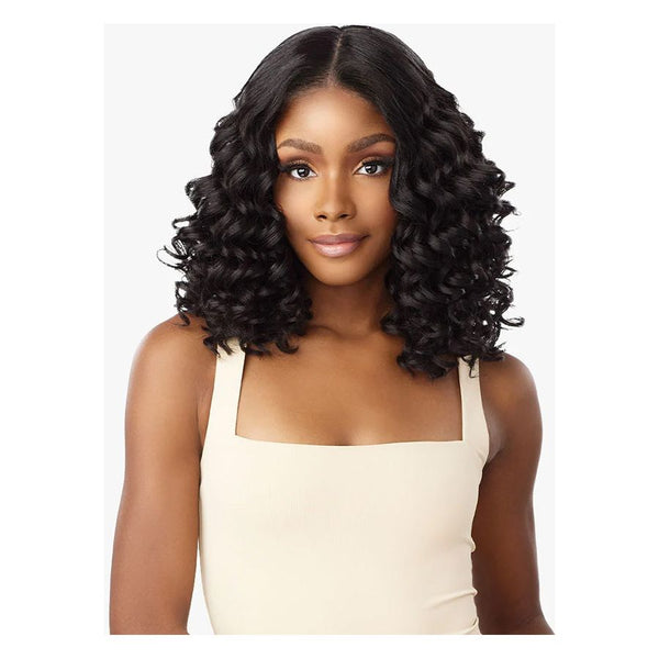 Sensationnel Curls Kinks & Co. Synthetic Glueless HD Lace Frontal Wig - Y-Part Kinky Spiral Curl 14"