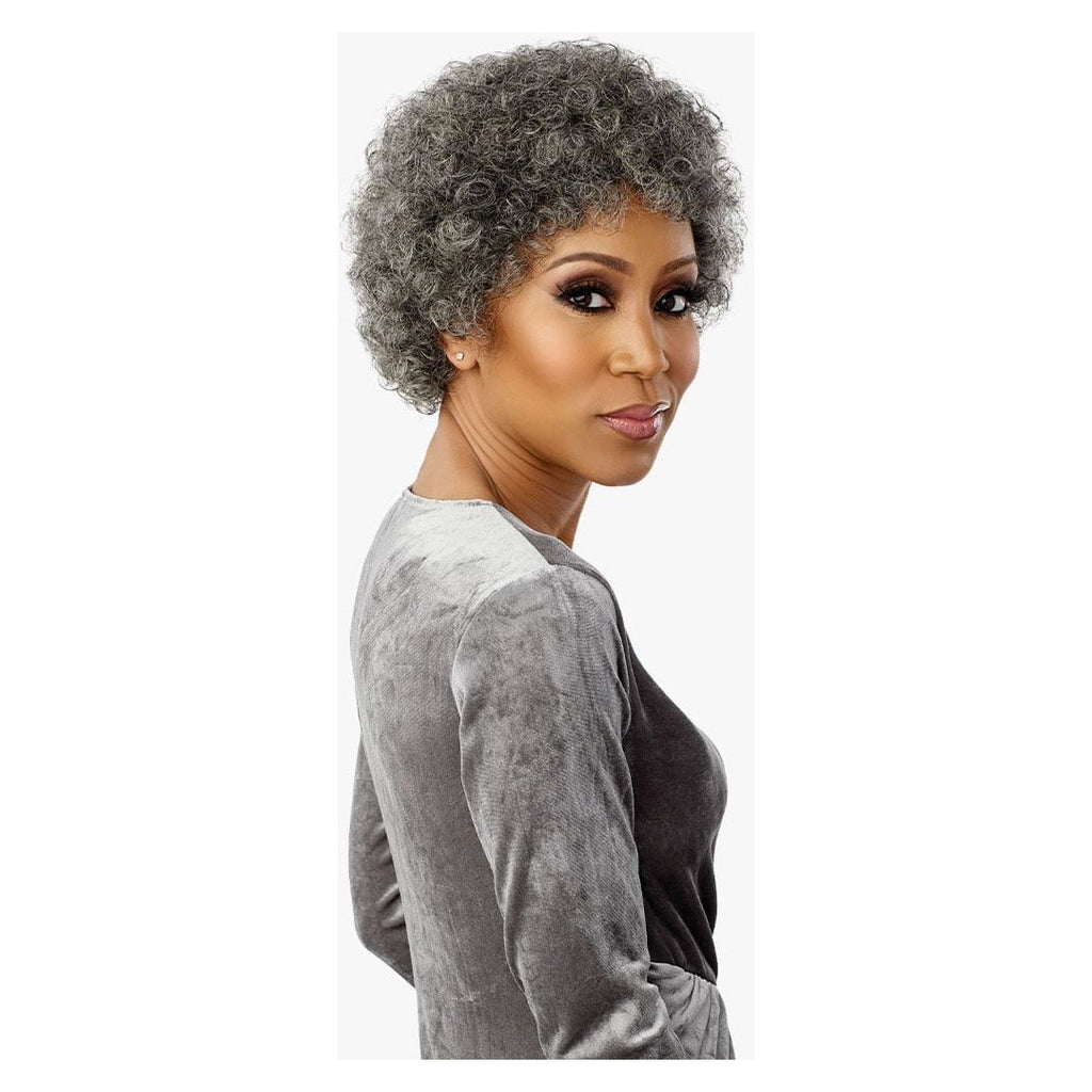 Sensationnel Empire Salt & Pepper 100% Human Hair Wig – Bliss