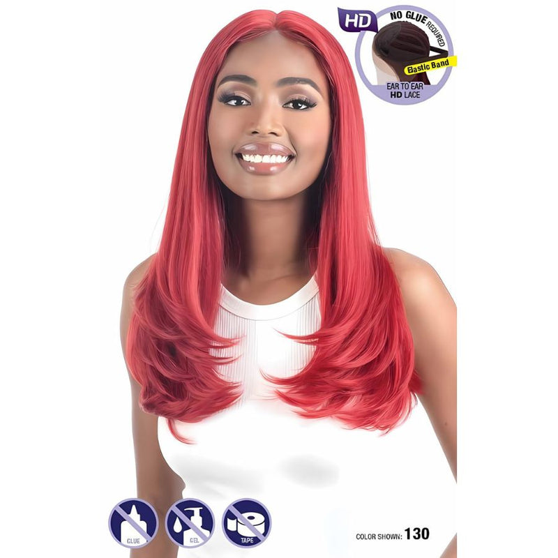 Shake-N-Go Snatched Synthetic HD Glueless Lace Front Wig - Silk Pressed