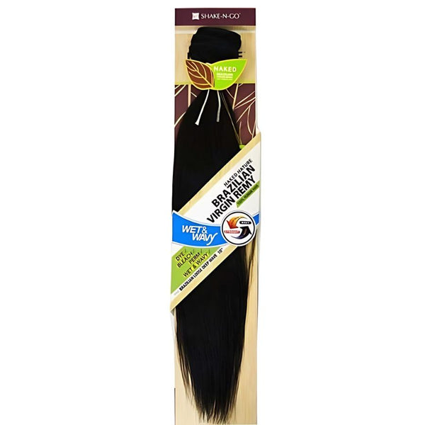 Shake-N-Go Naked Nature Brazilian Virgin Remy Wet & Wavy Bundle Weave - Brazilian Loose Deep Wave