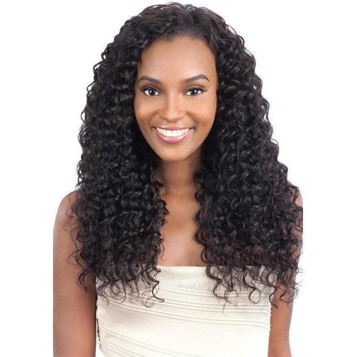 Model Model Nude Leaf Brazilian Remy Weave – Deep Wave 7 PCS (18", 20", 22")