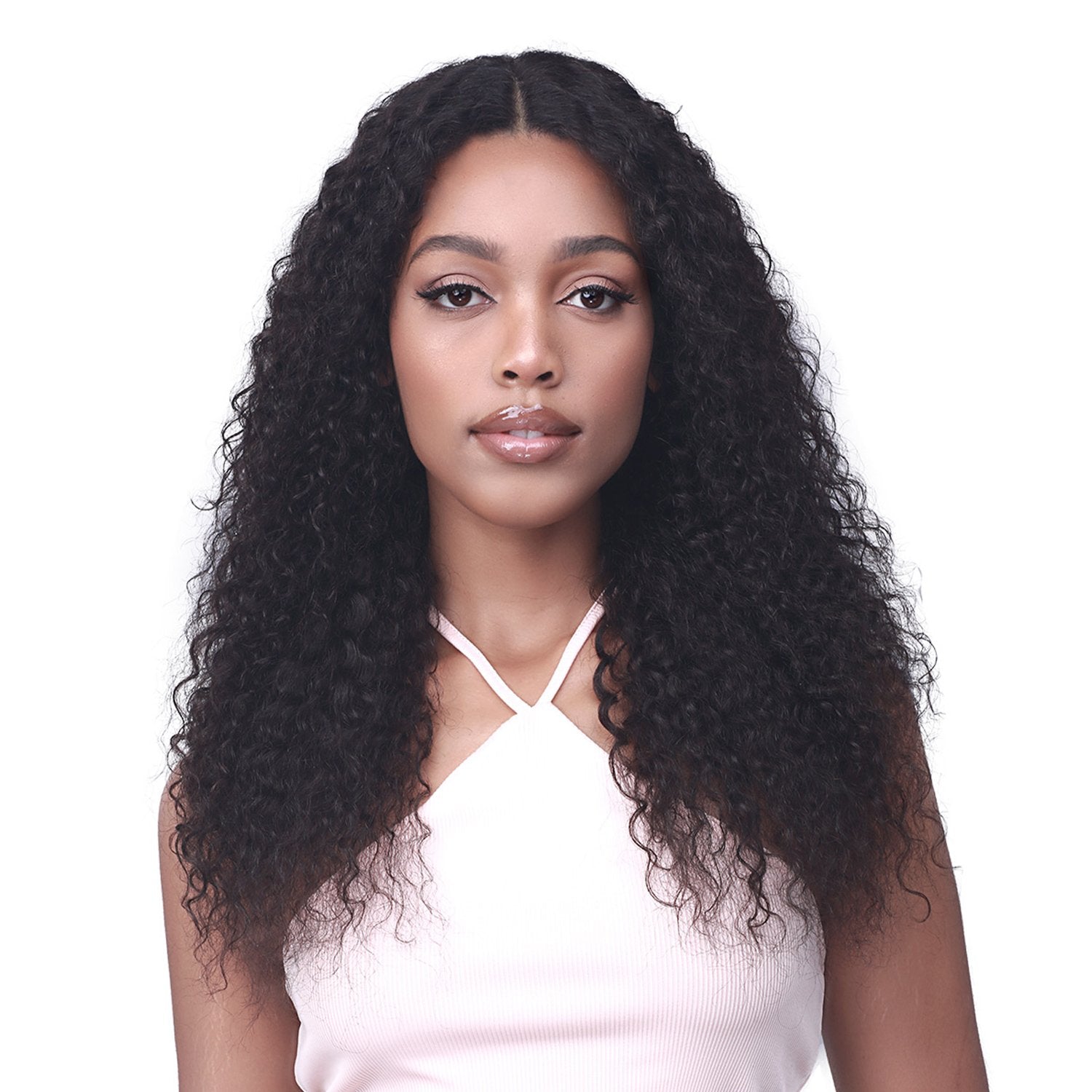 Bobbi Boss 100 Unprocessed Bundle Human Hair 360 HD Lace Wig MHLF75