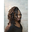 Motown Tress Synthetic Hair Crochet Braid 4X - Curly Goddess Locs 9" (CCG.9M)